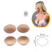 Mellbimbó melegítő pamutból.Melltartóba illesztve megakadályozza a mellbimbó hideg hatására történő megduzzadását - NUDE (test színü)